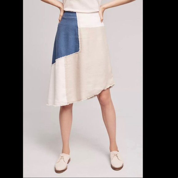 Anthropologie Holding Horses Frida Skirt - Size 6 - Picture 4 of 13